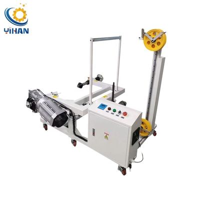 300 kg Max Loading Cable Draad Pay-off Machine met draadvoerder en 700MM Rail Travel