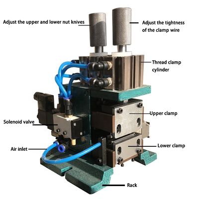 3F Kerndraad Peeling Machine Blade Pneumatic Stripping Machine Messer Aanpassen Ondersteuning